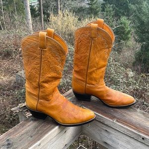Tony Lama Western Cowboy Boots size 10.5M. Style 8314